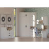 Grant 25 youth wall unit featuring a corner desk and cabinet