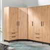 Lifestyle arrangement of ARTI 2 wardrobe set in a bedroom