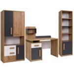 QUATRO 11 youth furniture set with desk and wardrobe