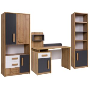QUATRO 11 youth furniture set with desk and wardrobe