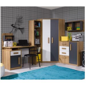 Complete QUATRO youth furniture set for kids room