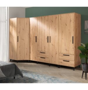 ARTI 2 corner wardrobe set, modern design