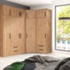 Detailed technical drawing of ARTI 03B wardrobe dimensions