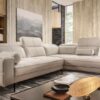 Elegant DIVANO corner sofa in a modern setting, full view