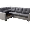 Overview of the ADONIS VI Corner Sofa from an angle, highlighting its contemporary style.