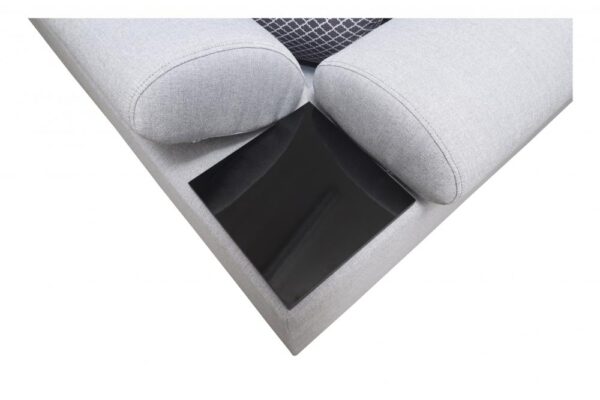 Sample fabric swatches for MODIVO VIII sofa upholstery, demonstrating quality