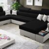 HERKULES MINI corner sofa, another perspective of its sleek design.