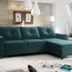 ADONIS I Corner Sofa in a modern living room, showcasing its elegant design.