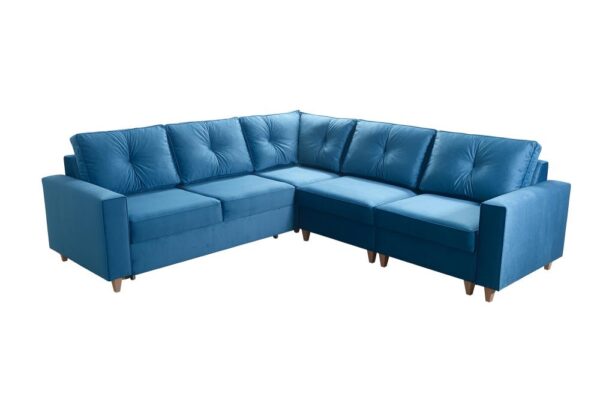Stylish ADONIS III Corner Sofa, showcasing comfortable chaise lounge