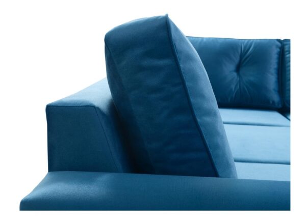 Elegant corner design of the ADONIS III Corner Sofa