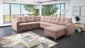 ADONIS V Corner Sofa - modern sectional with storage