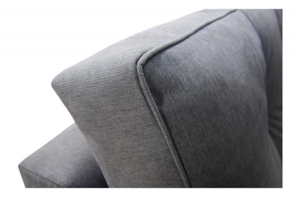 Side profile of the ADONIS VI Corner Sofa, emphasizing ergonomic design.