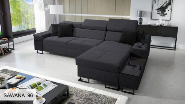 ALICANTE I MAXI corner sofa from a different angle, showcasing its full size.