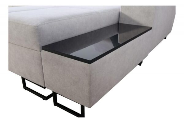 Image of ALICANTE I MAXI sofa's internal construction, showing wave springs.