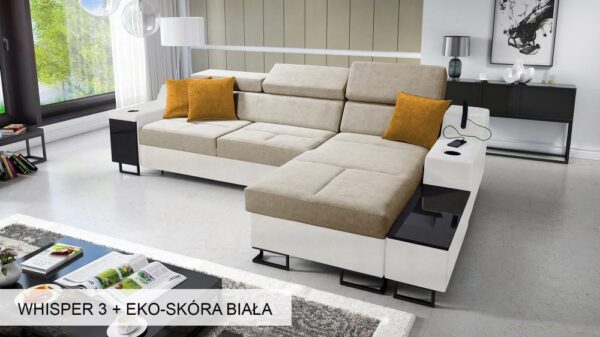 ALICANTE I MAXI corner sofa, perfect for a spacious modern living room.