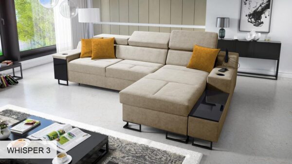 Lifestyle image of ALICANTE I MAXI sofa providing ample seating for guests.