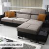 ALICANTE I MAXI sofa featuring a wooden shelf for display or drinks.