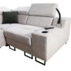 ALICANTE II corner sofa, elegant profile for contemporary interiors