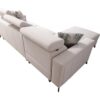 Baltico I Mini corner sofa showcasing its sleeping function extension.