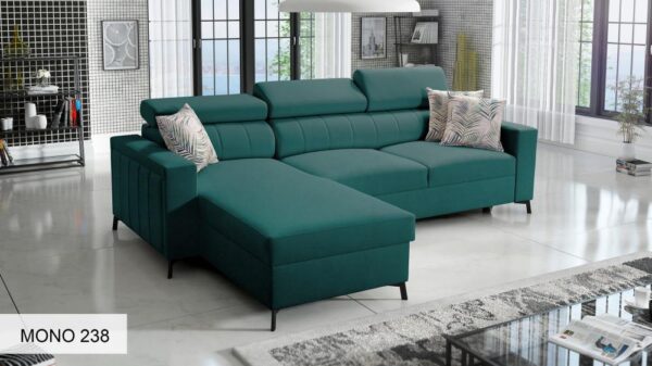 Baltico I Mini corner sofa in a contemporary interior setting.