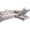 Baltico III Maxi sofa, full view of its sophisticated upholstery and sturdy legs.