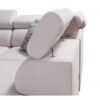 Baltico III corner sofa with pull-out sleep function, extended for night use.