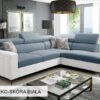 Baltico III Maxi corner sofa, displaying its integrated storage solution.