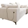 DAFNE I Corner Sofa, displaying sleeping function, extra guest bed