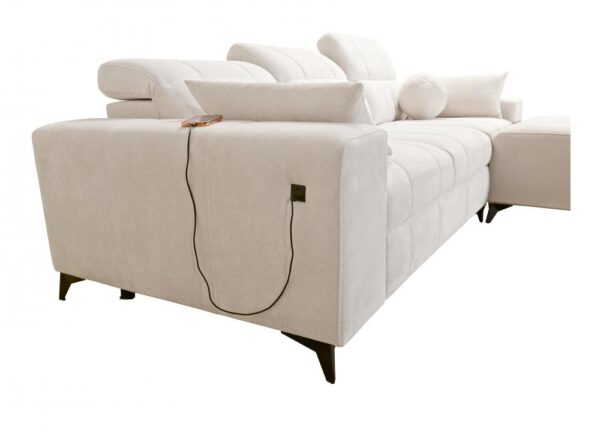 DAFNE I Corner Sofa, displaying sleeping function, extra guest bed
