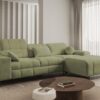 DAFNE I Corner Sofa, showcasing deep seating, inviting and cozy