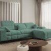 DAFNE I Corner Sofa, detail of armrest design, comfortable support