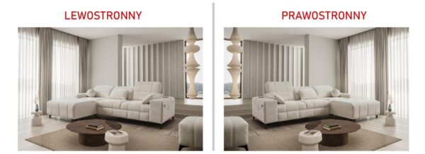 DAFNE I Corner Sofa, detailed view of USB charging port, modern convenience feature