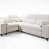 Detailed view of DAFNE II MIX corner sofa, adjustable headrest
