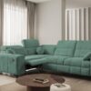 DAFNE II MIX sofa's modern design, sleek lines and curves