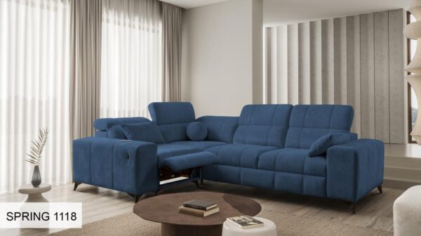 Comfortable seating of the DAFNE II MIX corner sofa