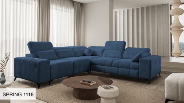 Range of fabric textures and colors for DAFNE III sofa