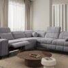 Lifestyle shot of DAFNE III sofa, inviting and functional for family use