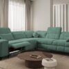 DAFNE III corner sofa with ample seating, designed for contemporary homes