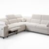 Contemporary DAFNE III sofa showcasing adjustable headrests and sleek design