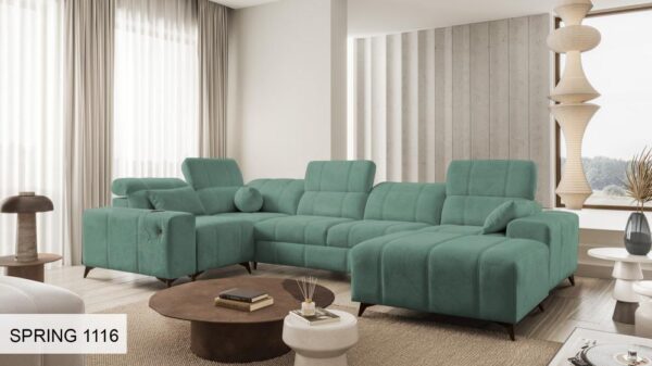 DAFNE IV Corner Sofa showcasing elegance and practical design