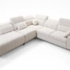 Modern DAFNE IX corner sofa, spacious left-hand facing design