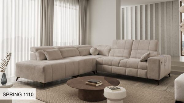 DAFNE IX Corner Sofa: illustration of T-30 foam properties