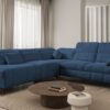 DAFNE IX Corner Sofa: diagram highlighting pet-proof fabric features
