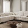 DAFNE IX Corner Sofa UK with adjustable headrests, overall view