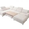 DAFNE VI corner sofa with chaise lounge extended, perfect for lounging