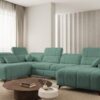 DAFNE VI corner sofa in a minimalist interior, showcasing versatility