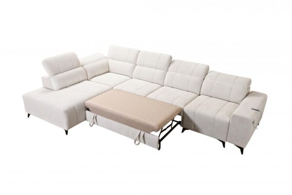 DAFNE XI corner sofa from an angle, highlighting its large seating area