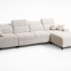 Modern DAFNE XII sofa showcasing elegant fabric upholstery