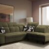 GOLDEN VII corner sofa in a bright, inviting living room environment