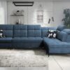Beech wooden rear feet option for GOLDEN XI corner sofa, classic look